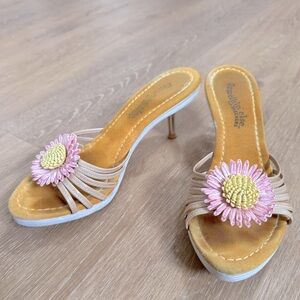 Y2K Somethin’ Else by Sketchers Floral Kitten Heels